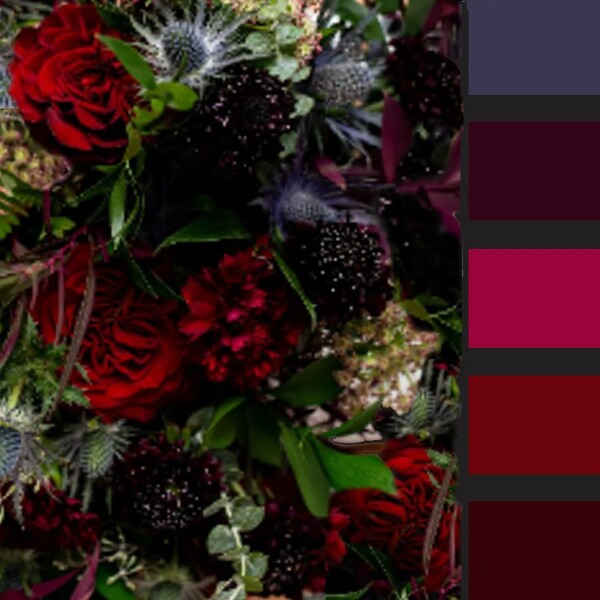 Dark and Stormy - Custom Arrangement from Prescott Flower Shop in Prescott, AZ